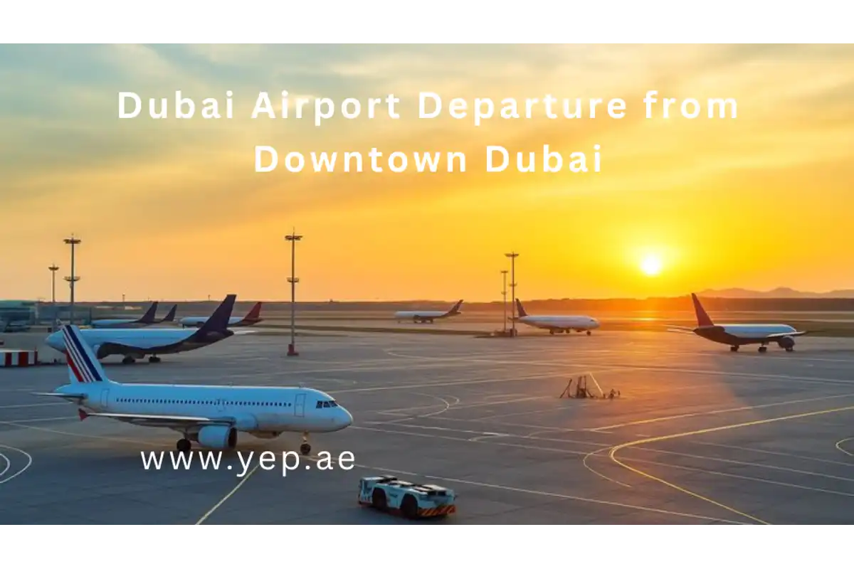 Dubai Airport Departure from Downtown Dubai Hotels in 5-Seater Car